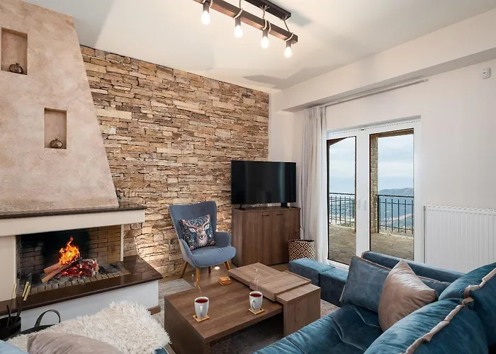 Petritis Cozy Mountain Retreat With Stunning Views By Greece Lejlighed *