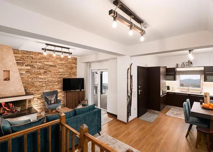 Petritis Cozy Mountain Retreat With Stunning Views By Greece Appartement *