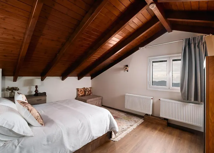 Lejlighed Petritis Cozy Mountain Retreat With Stunning Views By Greece